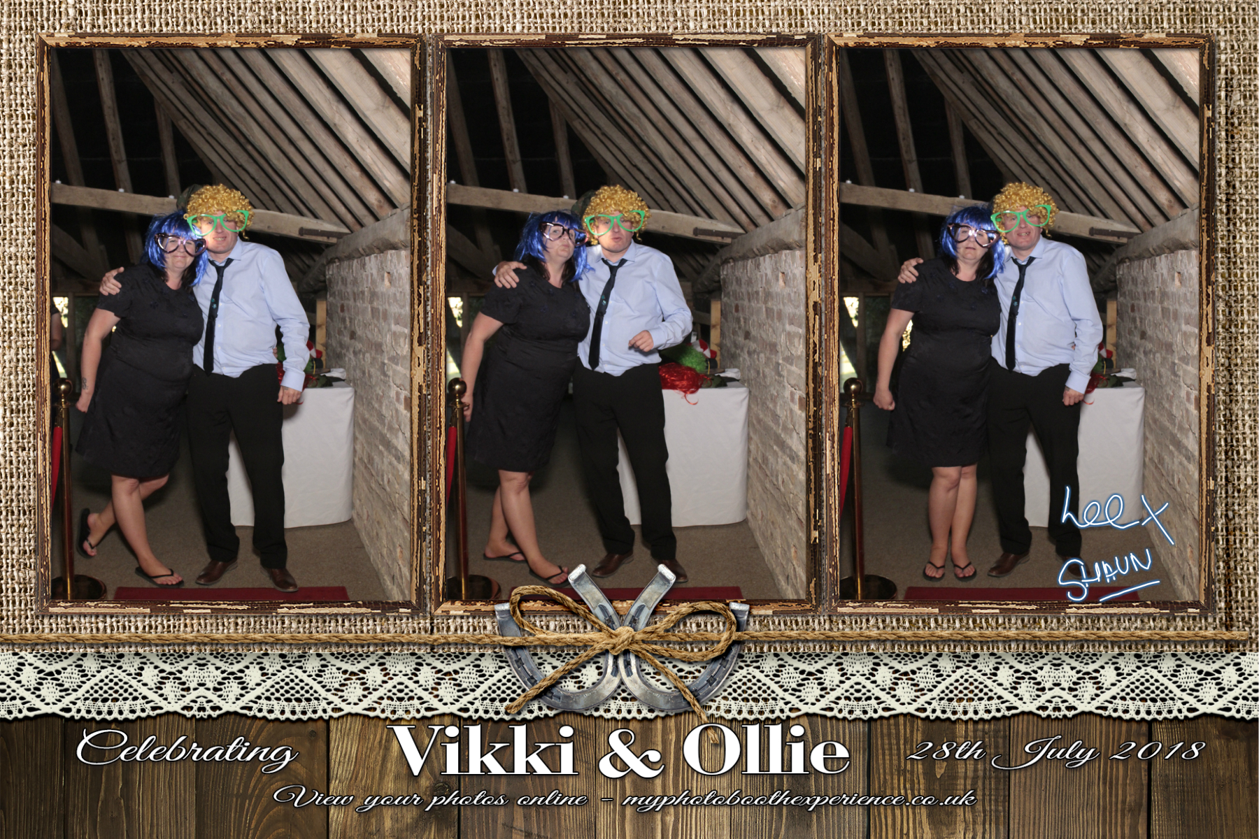 Vikki & Ollie's Wedding | View more photos from the event at gallery.myphotoboothexperience.co.uk/u/MyPhotoBoothExperienceLtd/Vikki-Ollies-Wedding